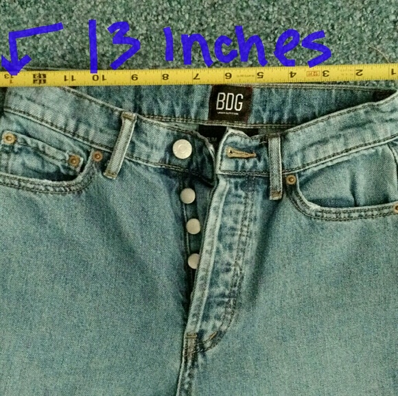 LIKE NEW BDG High-rise Slim Straight Jean - Picture 7 of 8